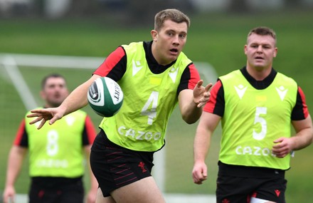 Wales Rugby Training - 25 Jan 2022