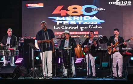 Ibrahim Ferrer Jr. Performs At Merida Fest 2022, Mexico - 24 Jan 2022