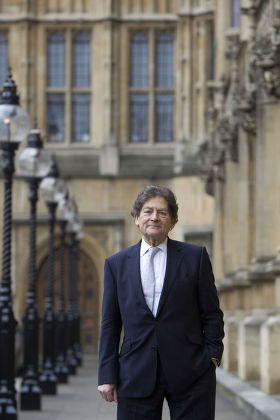 Lord Lawson outside the House of Lords, London, Britain - 27 Jan 2011