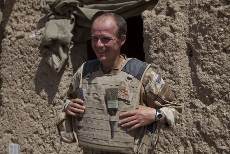 Staff Sergeant Gareth Wood in Nad e Ali district of Helmand Province, Afghanistan - Mar 2010