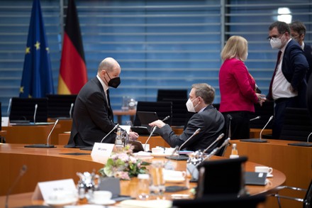 Cabinet meeting at the Chancellors Office, Berlin, Germany - 26 Jan 2022