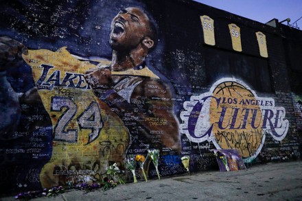Kobe Bryant death anniversary, Los Angeles, USA - 26 Jan 2022
