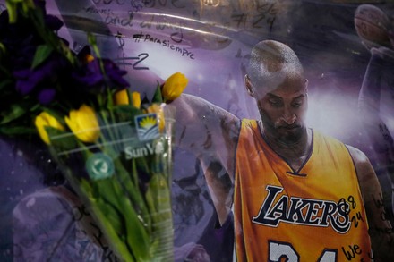 Kobe Bryant death anniversary, Los Angeles, USA - 26 Jan 2022