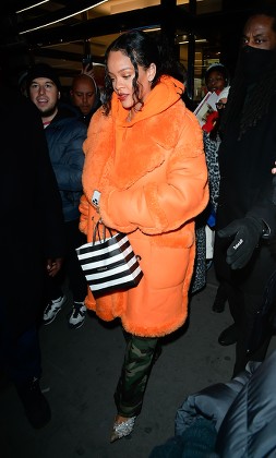 Rihanna is seen shopping at Sephora New York, USA - 26 Jan 2022
