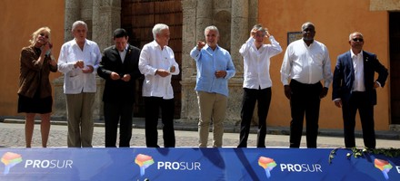 Prosur meeting in Cartagena, Colombia - 27 Jan 2022