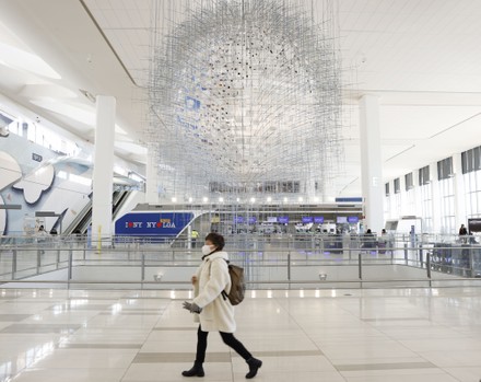 Travelers Walk Through Newly Completed Terminal Editorial Stock Photo ...