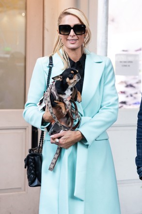 Paris Hilton out and about, New York, USA - 27 Jan 2022