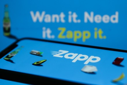 Zapp Logo On Website Displayed On Editorial Stock Photo - Stock Image ...