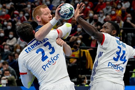 France vs Sweden, Budapest, Hungary - 28 Jan 2022