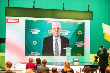 Green Party Delegates conference, Velodrom, Berlin, Germany - 28 Jan 2022