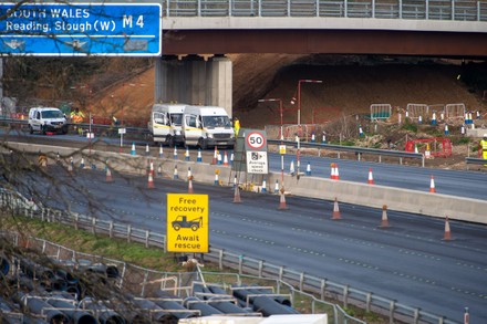 M4 Closed Again This Weekend Both Editorial Stock Photo Stock