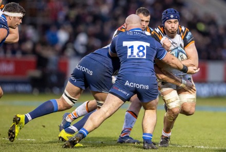 Sale v Leicester, Gallagher Premiership Rugby, AJ Bell Stadium, Eccles, UK - 30 Jan 2022