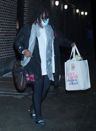 Celebrities seen leaving The Late Show with Stephen Colbert, NY, USA - 31 Jan 2022