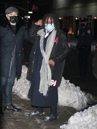 Celebrities seen leaving The Late Show with Stephen Colbert, NY, USA - 31 Jan 2022
