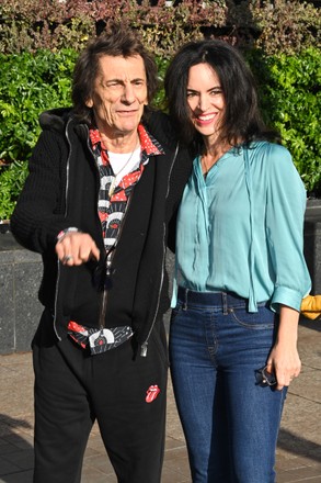 Ronnie Wood unveils art 'Abstract' performance photocall, London, UK - 01 Feb 2022