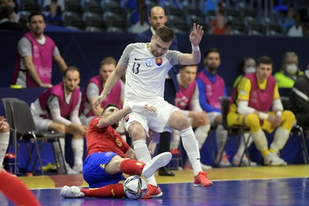 Spain v Slovakia, UEFA Futsal EURO 2022 Quarterfinal match, Ziggo Dome, Amsterdam, Netherlands - 01 Feb 2022