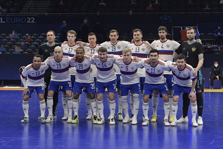 Russia v Georgia, UEFA Futsal EURO 2022 Quarterfinal match, Ziggo Dome, Amsterdam, Netherlands - 01 Feb 2022