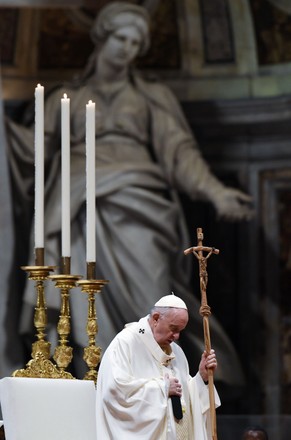 Pope Francis Celebrates Mass on the occasion of the Workd Day if Consecrated Life, Rome, Italy - 02 Feb 2022