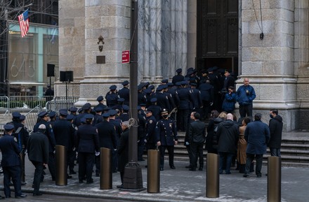 New York: NYPD Funeral for PO Wilbert Mora, New York City, United ...