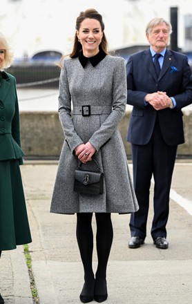 Royal visit to The Prince's Foundation, Trinity Buoy Wharf, London, UK - 03 Feb 2022