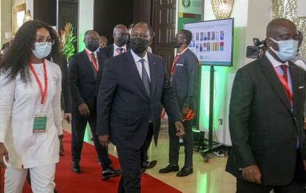 Burkina Faso summit, Accra, Ghana - 03 Feb 2022