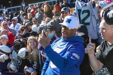 Seattle Seahawks Quarterback Russell Wilson 3 Editorial Stock Photo - Stock  Image