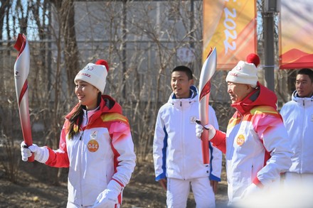 China Beijing Olympic Torch Relay - 04 Feb 2022