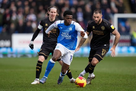 Kwame Poku Peterborough United 15 Defended Editorial Stock Photo ...