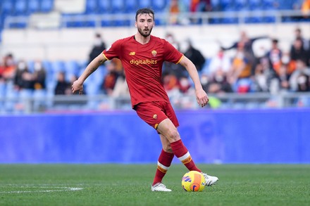 Leo Ostigard Genoa Cfc Commits Red Editorial Stock Photo - Stock Image