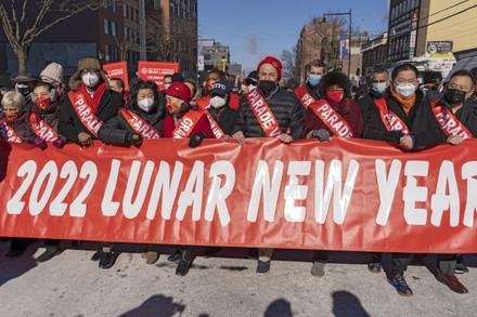 Governor Hochul Marches In The Lunar New Year Parade in New York, US - 05 Feb 2022