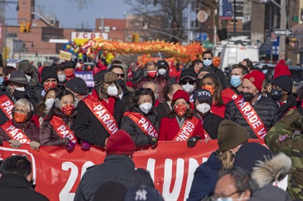 Governor Hochul Marches In The Lunar New Year Parade in New York, US - 05 Feb 2022