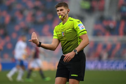 Cosso Referee During Serie B Match Editorial Stock Photo - Stock