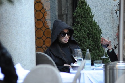 Exclusive- Karima El Mahroug out and about, Milan, Italy - 07 Feb 2022