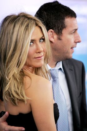 Adam Sandler Jennifer Aniston Editorial Stock Photo - Stock Image