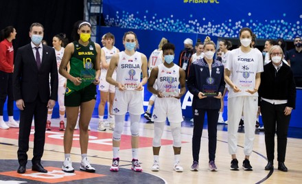 Serbia v Brazil, FIBA Women's Basketball World Cup Qualifying Tournament, Ranko Zeravica Sports Hall, Belgrade, Serbia - 13 Feb 2022