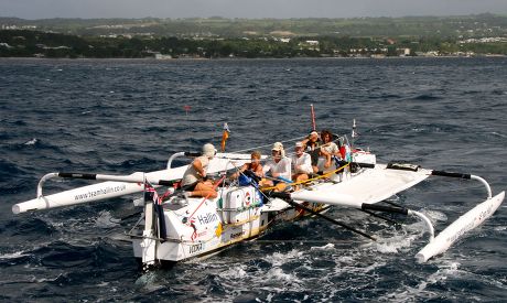 'Naked' rowers set new world record for rowing across the Atlantic ...