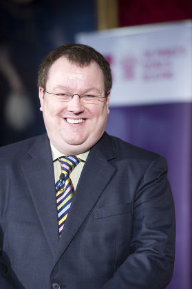 Declan Curry, business news presenter, Britain - 01 Feb 2011