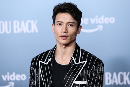 Filipinocanadian Actor Manny Jacinto Arrives Los Editorial Stock Photo ...