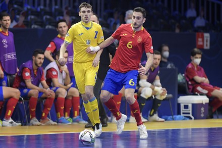 Ukraine v Spain, UEFA Futsal EURO 2022, Third-place play-off, Ziggo Dome, Amsterdam, The Netherlands - 06 Feb 2022
