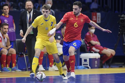 Ukraine v Spain, UEFA Futsal EURO 2022, Third-place play-off, Ziggo Dome, Amsterdam, The Netherlands - 06 Feb 2022