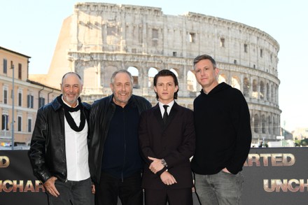 'Uncharted' film photocall, Rome, Italy - 09 Feb 2022