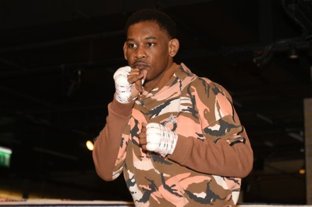 Jacobs vs Ryder Media Workout, Boxing, BXR London Gymnasium, Marylebone, London, UK - 09 Feb 2022