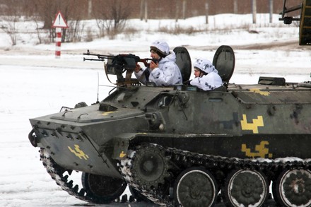 Drills Ivan Sirko 92nd Mechanised Brigade Editorial Stock Photo - Stock ...