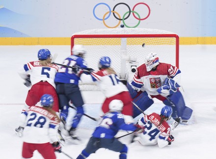 China Beijing Ice Hockey Women's Playoffs Quarterfinals Usa vs Cze - 11 Feb 2022