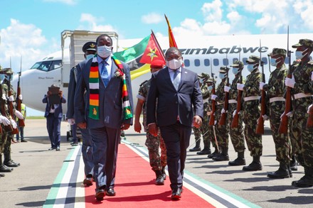 Zimbabwean President visits Mozambique, Beira - 11 Feb 2022