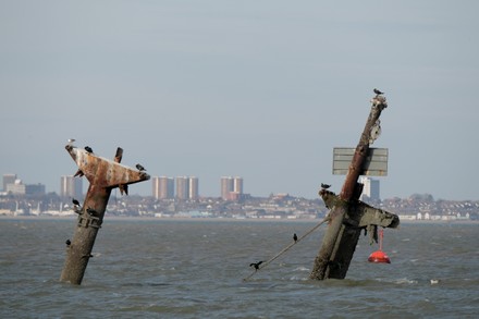 Wreck Ss Richard Montgomery That Sunk Editorial Stock Photo - Stock ...