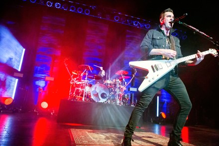 Theory of a Deadman in Concert at Old National Centre, Indianapolis, Indiana, USA - 11 Feb 2022