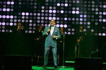 Gilberto Santa Rosa in concert at James L. Knight Center, Miami, Florida. USA - 12 Feb 2022