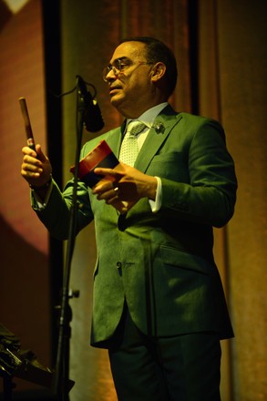 Gilberto Santa Rosa in concert at James L. Knight Center, Miami, Florida. USA - 12 Feb 2022