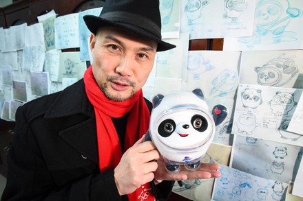 Xinhua Headlines: Bing Dwen Dwen, the Panda Mascot Brings Fun to Beijing 2022 - 14 Feb 2022